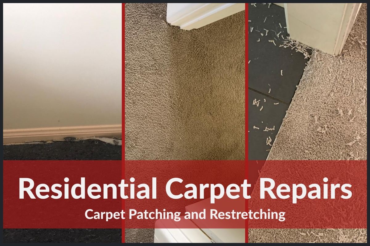 Residential carpet repair Indented Head