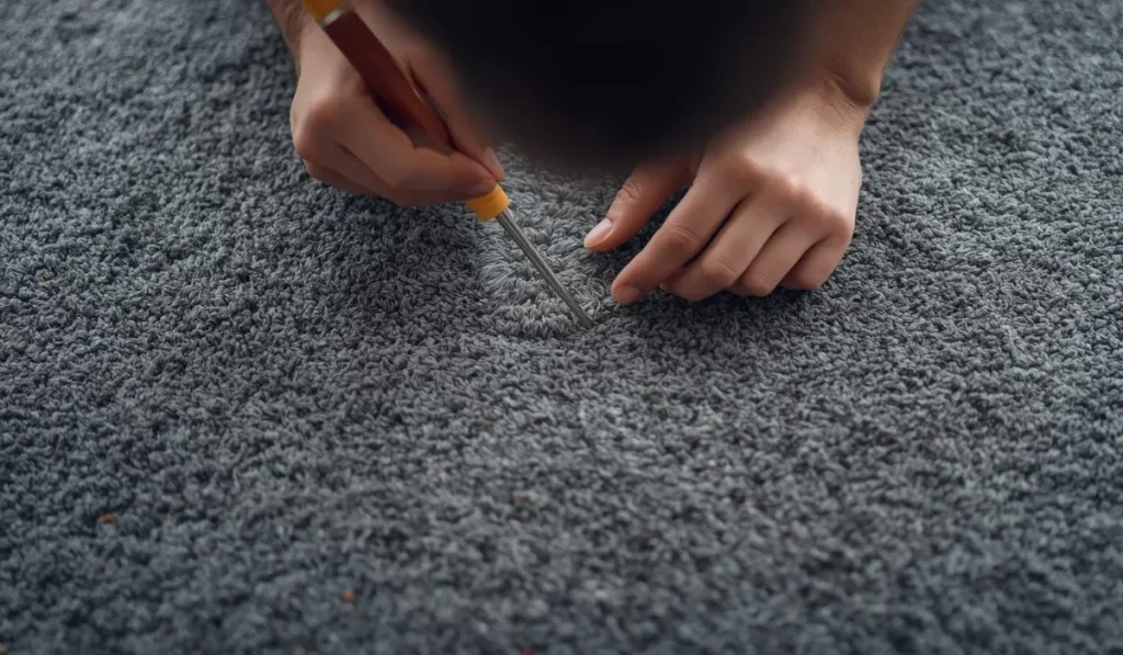 Patch Carpet with Invisible Seams