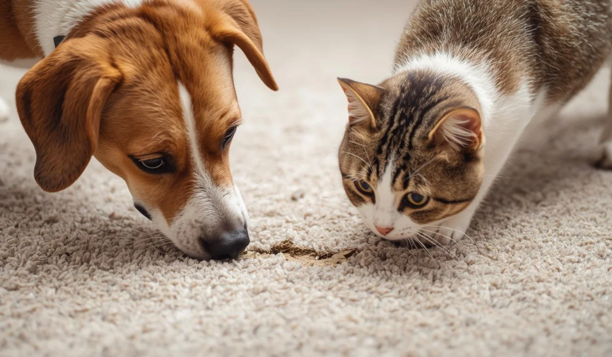 Pets Torn Carpet