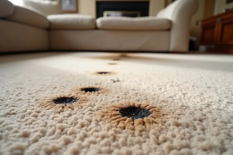 Common carpet burn damage types